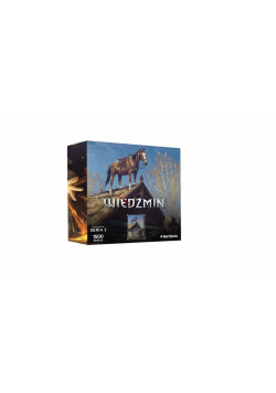 Puzzle Bohaterowie Wiedźmina - Płotka 1500 seria 2