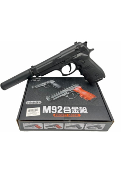 Pistolet z tłumikiem A163 ciężki 29cm