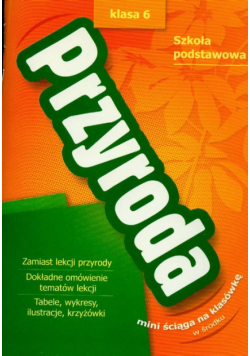 Raczek Anna - Przyroda 6 + ściąga