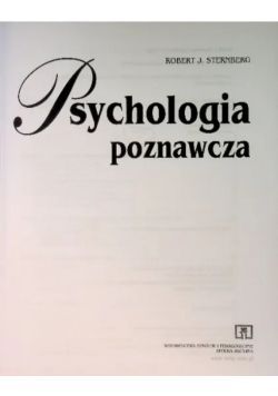 Psychologia poznawcza