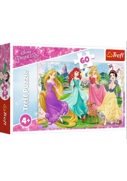 Puzzle 60 Ulubione księżniczki Disney Princess