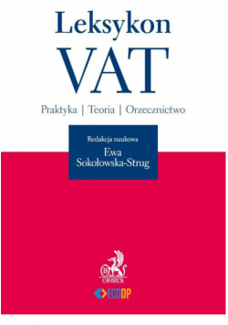 Leksykon VAT Praktyka Teoria Orzecznictwo