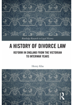 A History of Divorce Law