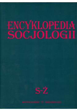 Encyklopedia socjologii Tom 4