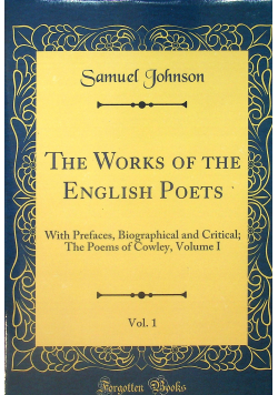 The works of the English poets vol 1
