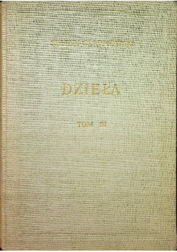Czarnowski Dzieła Tom III