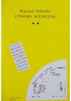 Utwory sceniczne