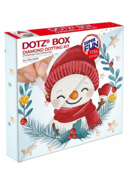 Diamond Dotz Box - Christmas Trio Snowman
