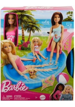 Barbie Basen z lalką i akcesoriami
