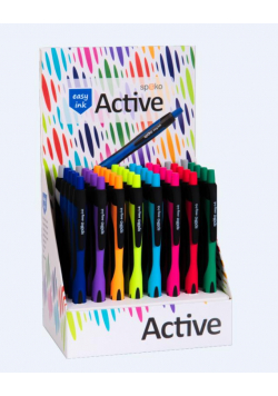 Długopis Active S0117 (40szt) dspl SPOKO