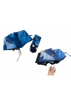 Parasol składany Kot niebieski