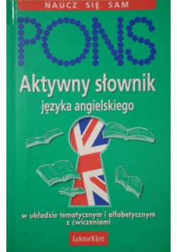 PONS Aktywny słownik języka angielskiego