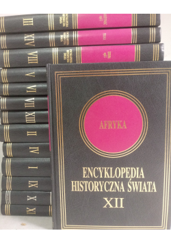 Encyklopedia Historyczna Świata zestaw 14 książek