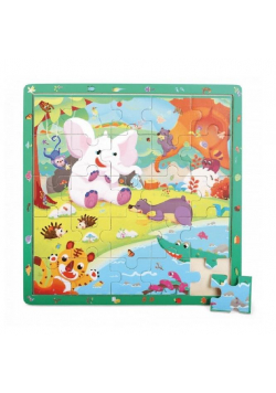 Puzzle & Gra drewniane Dżungla