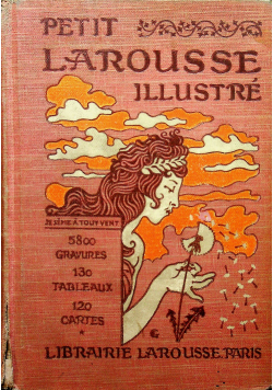 Petit Larousse Illustre Nouveau Dictionnaire Encyclopedique 1911 r.