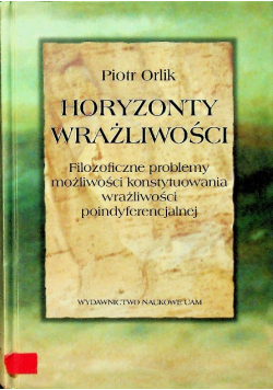 Horyzonty wrażliwości