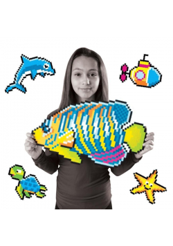 Puzzelki pixelki Jixelz 1500 elem. - W morzu