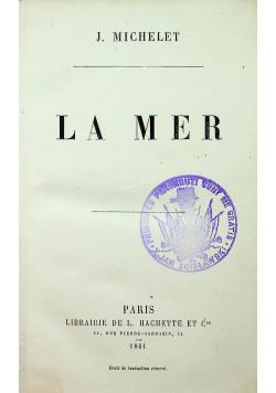 La mer 1861 r.