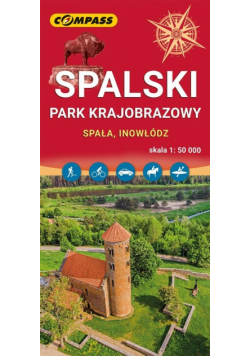 Mapa - Spalski Park Krajobrazowy 1:50 000