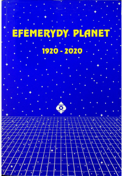 Efemerydy planet 1920  2020