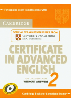 Cambridge Certificate in Advanced English 2