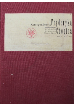 Korespondencja Fryderyka Chopina