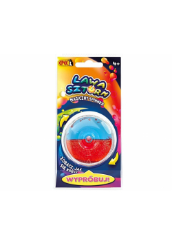 Magiczny spinner Lawa Sztorm niebiesko-czerwony