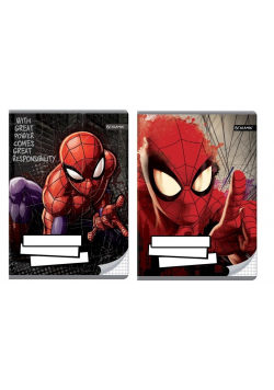 Zeszyt A5/32K kratka Spider Man (10szt)