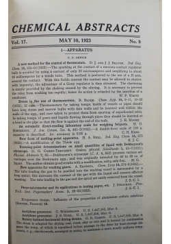 American Chemical Society  No 9 do 16 1923 r.