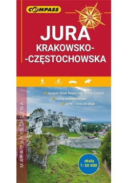 Mapa tur. - Jura Krakowsko- Częstochowska