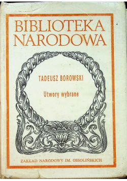 Utwory wybrane Borowski