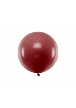 Balon okrągły Pastel Burgundy 60cm
