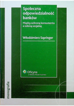 Społeczna odpowiedzialność banków
