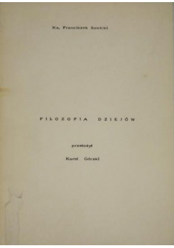 Filozofia dziejów