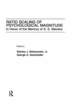 Ratio Scaling of Psychological Magnitude