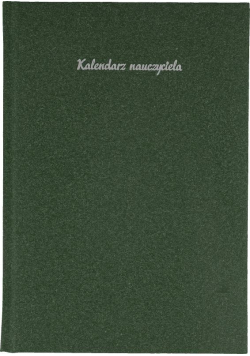 Kalendarz Nauczyciela A5 2020/2021 Natura zielony