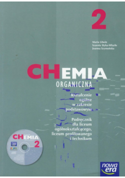 Chemia organiczna 2 podręcznik z płytą CD zakres podstawowy