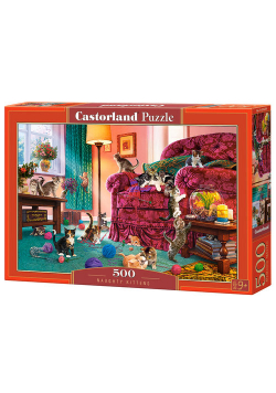 Puzzle 500 Naughty Kittens