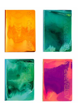 Zeszyt A5 holographic 32k.linia 1szt.mix
