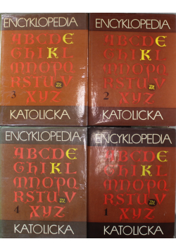 Encyklopedia katolicka 4 tomy