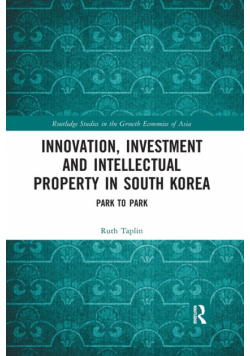 Innovation, Investment and Intellectual Property in South Korea