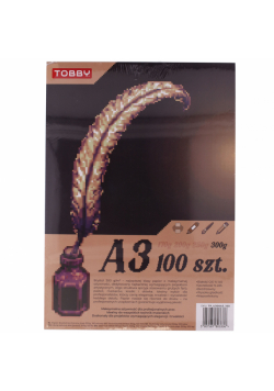 Papier Brystol 300g A3 100 ark.