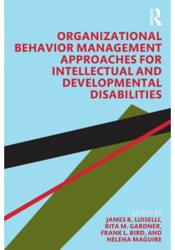 Organizational Behavior Management Approaches for Intellectual and Developmental Disabilities