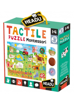 Montessori Puzzle sensoryczne HEADU
