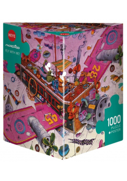 Puzzle 1000 Leć ze mną ( Puzzle+plakat), Mordillo