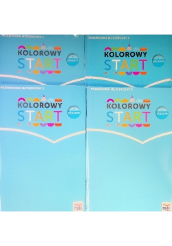 Kolorowy start z plusem przewodnik książka nauczyciela Tom 1 do 4