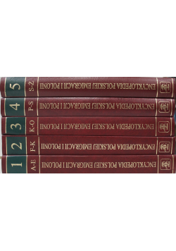 Encyklopedia polskiej emigracji i Polonii  Tom  1 do 5