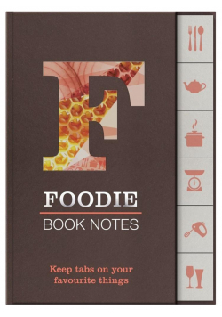 Book Notes - Foodie - znaczniki jedzenie