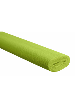 Bibuła krepina rolka 50x200 zielony jasny