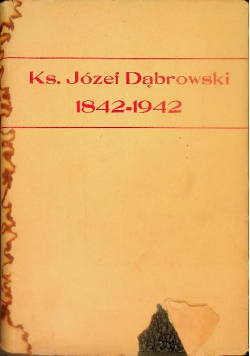 Ks. Józef Dąbrowski 1942 r.